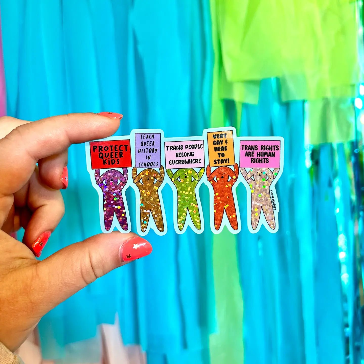 The Peach Fuzz - Stickers