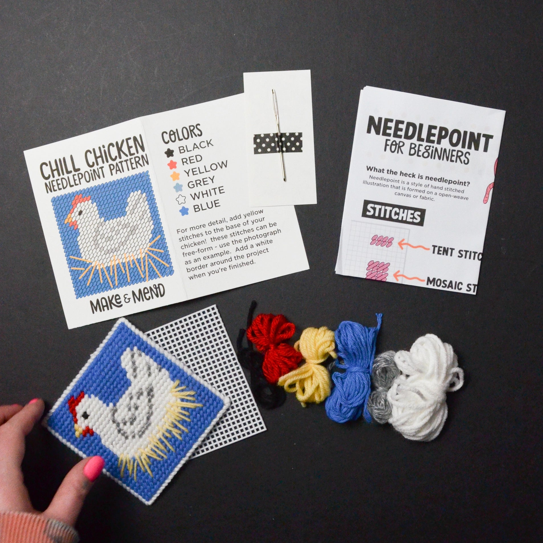 Make & Mend -  Needlepoint Kit