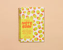 And Here We Are - Olives Letterpress Spiral Notebook