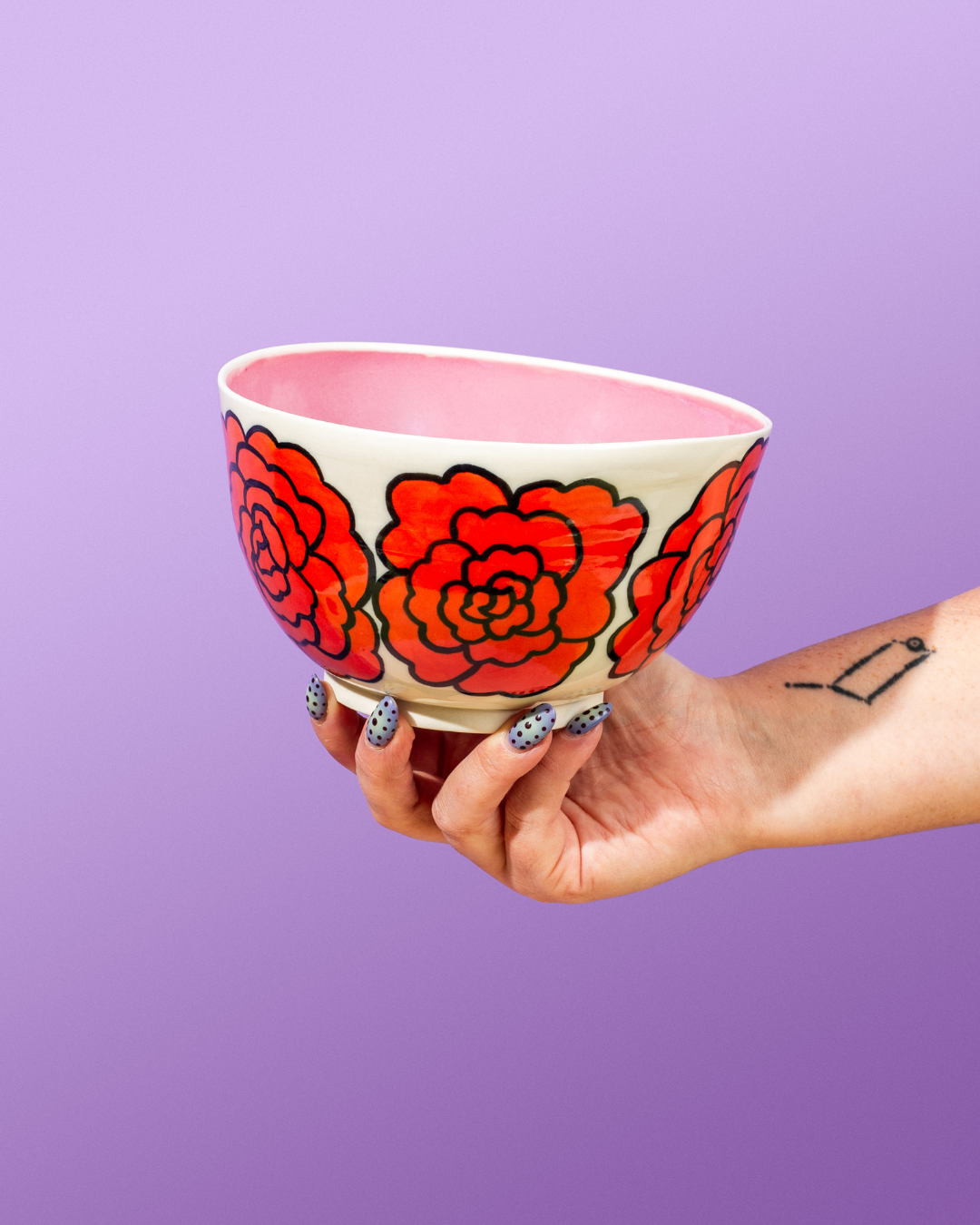 WEST HAND - * Peony Bowl