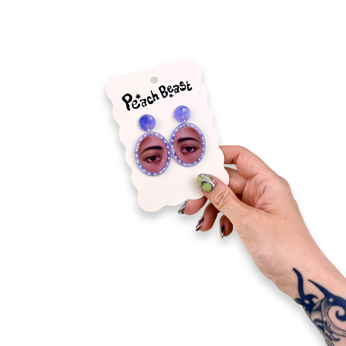 Peach Beast - Earrings