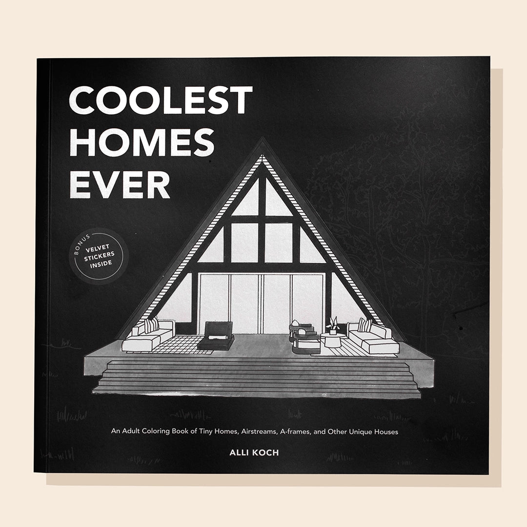 Paige Tate & Co. - Coolest Homes Ever Coloring Book