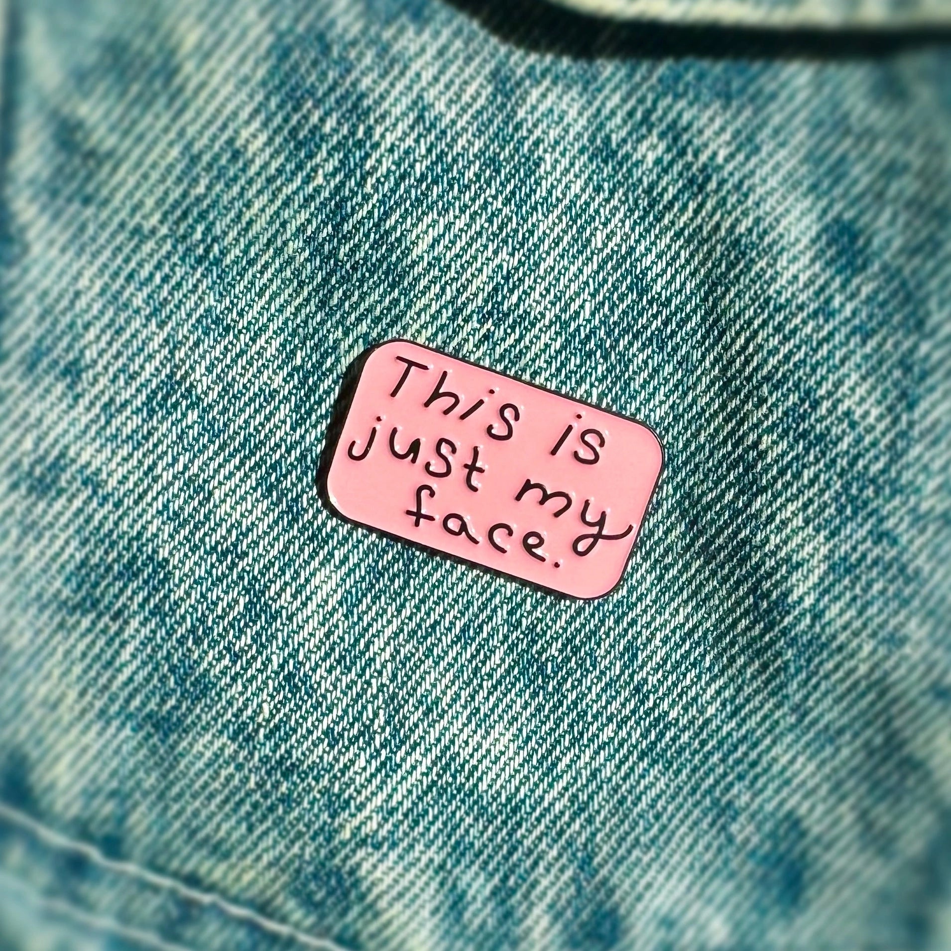 Peach Beast- Enamel Pin