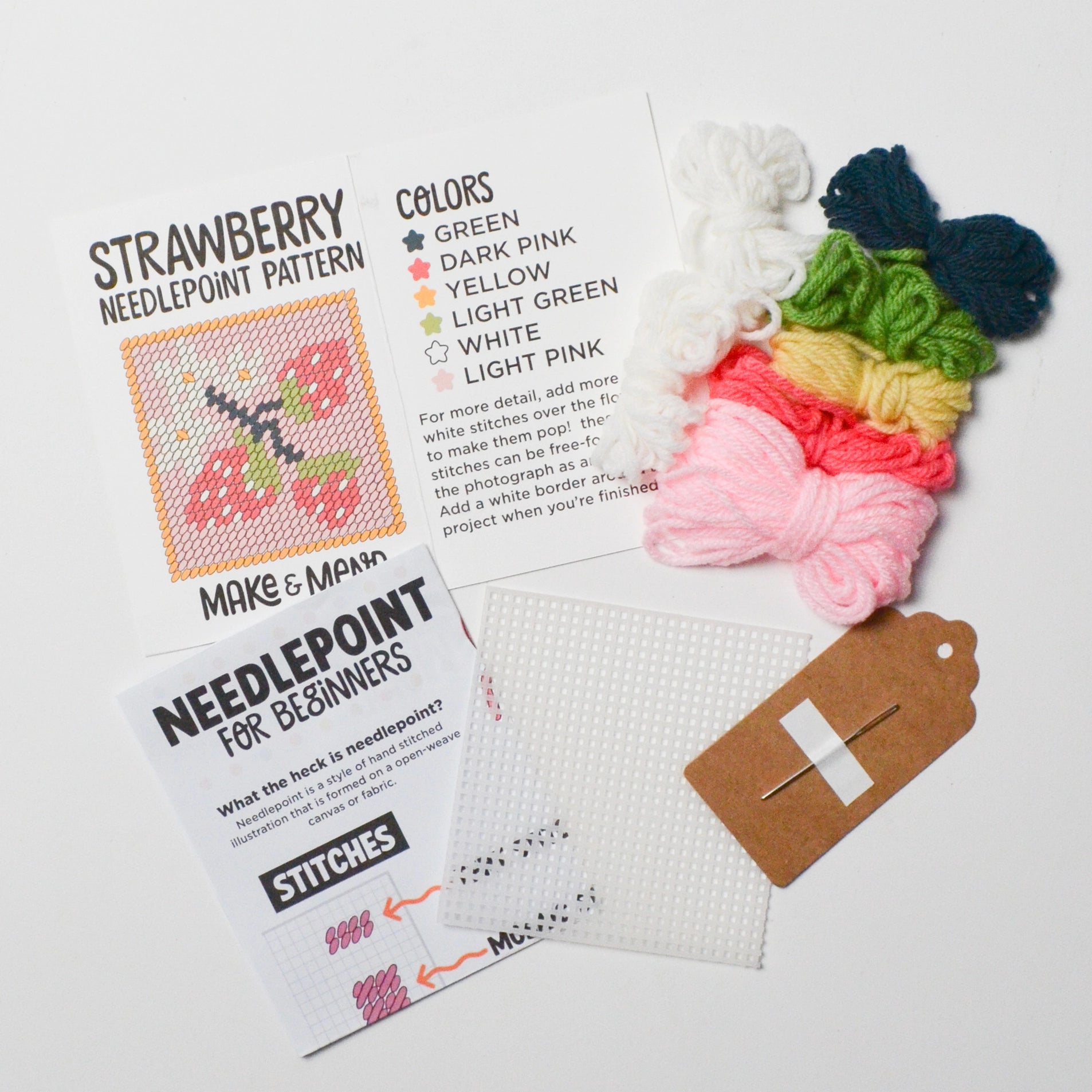 Make & Mend -  Needlepoint Kit