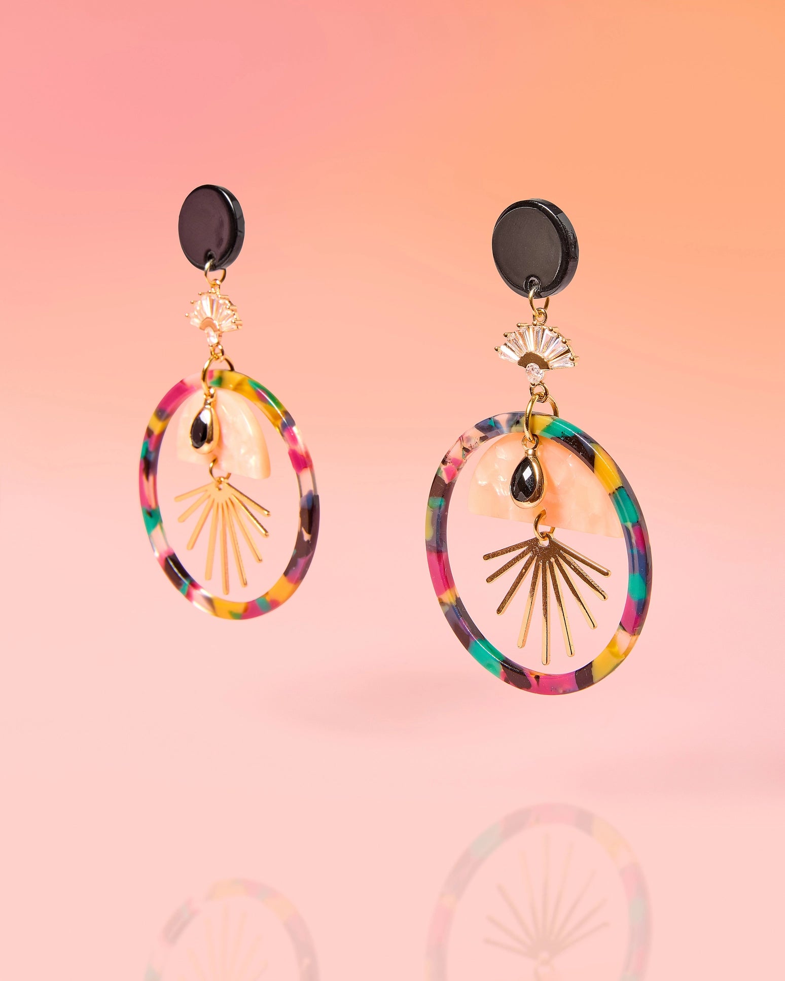 Tribe + Temple - Tropic Glam Hoops