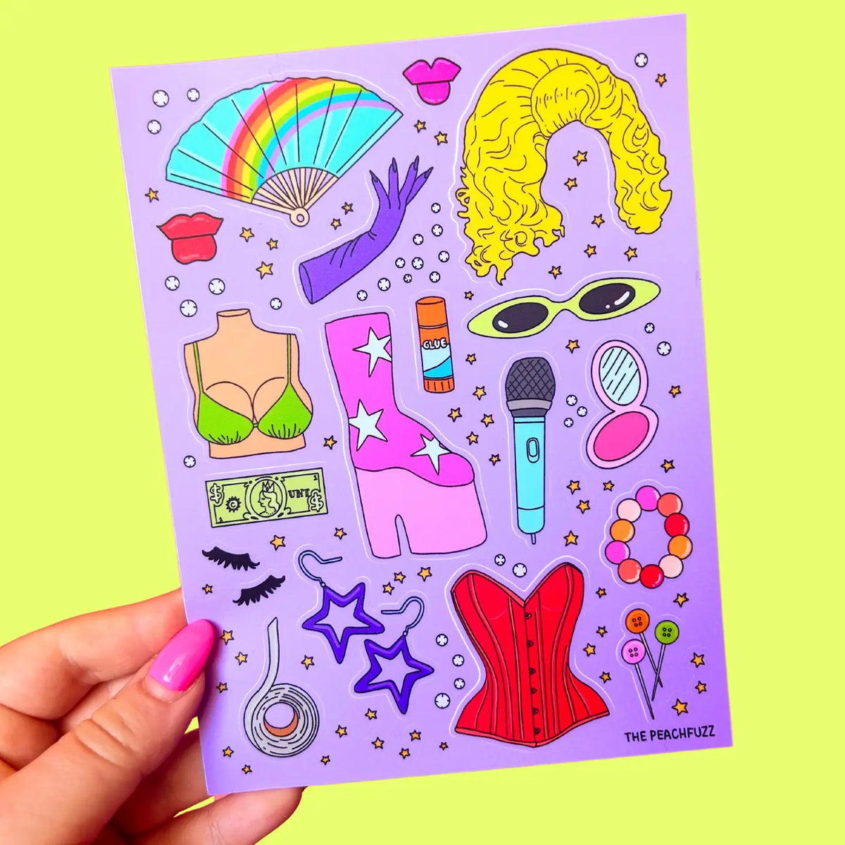 The Peach Fuzz - Stickers