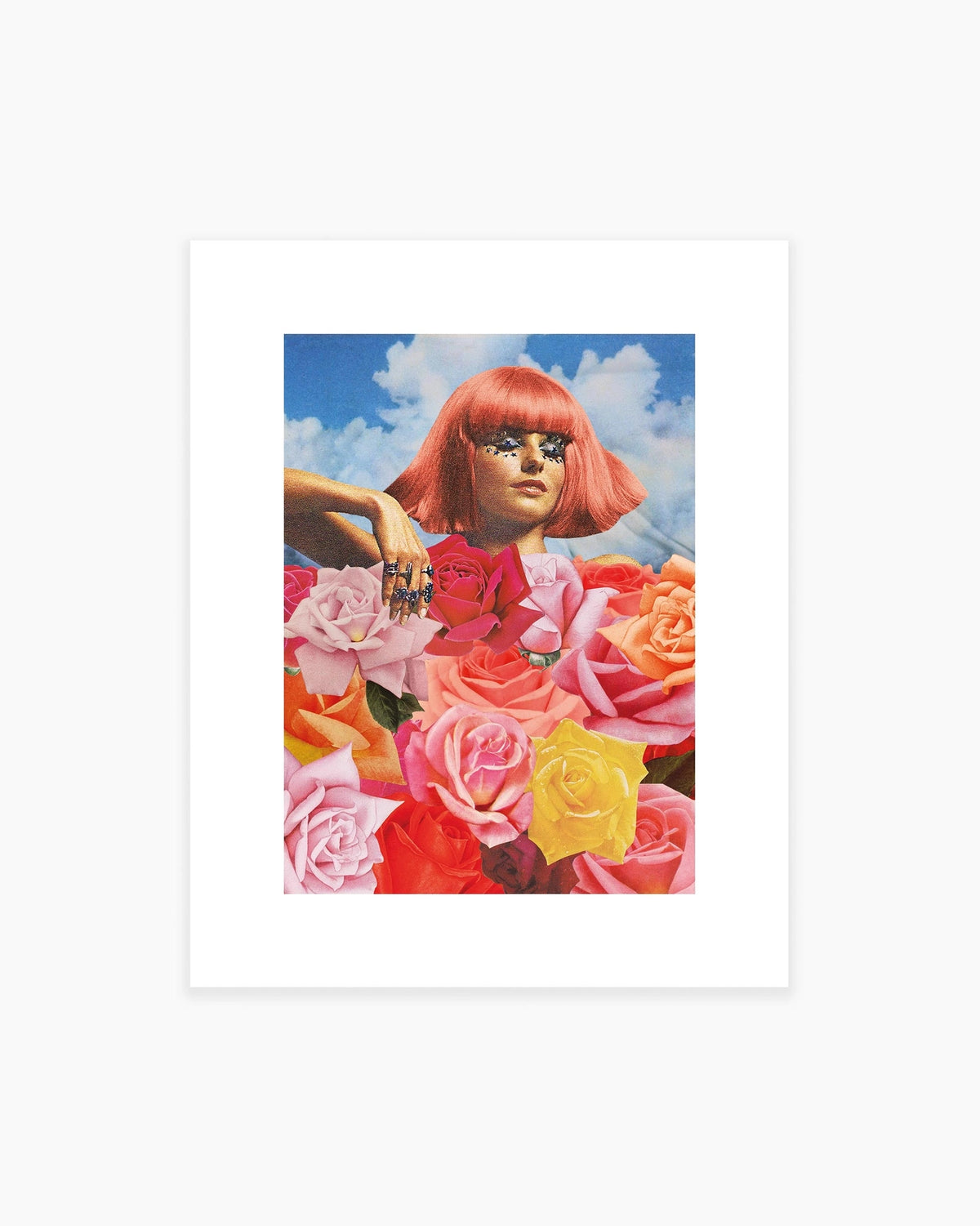 Julia Walck- Flowerbed Art Print