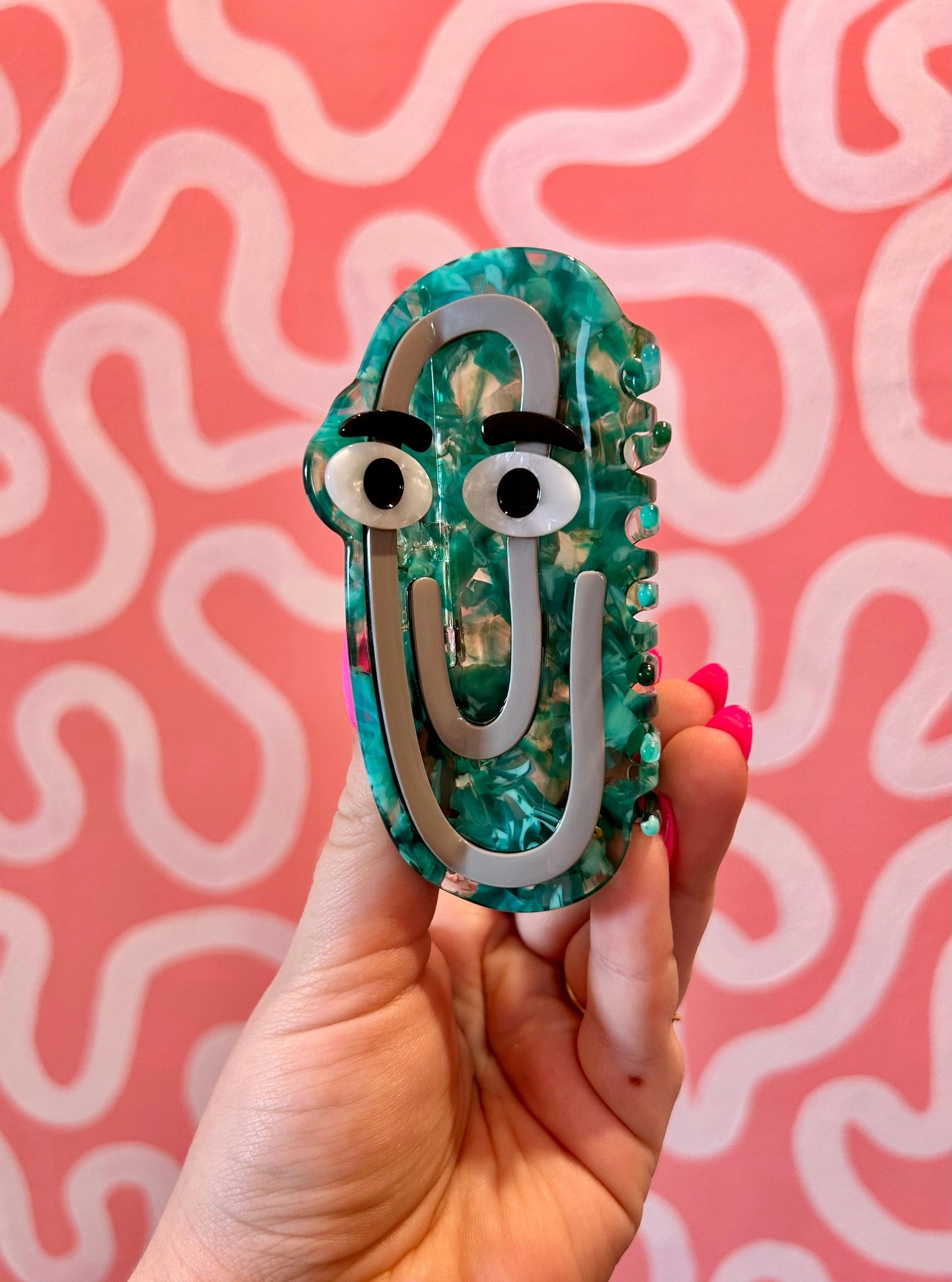 The Peach Fuzz - Hair Claw Clips