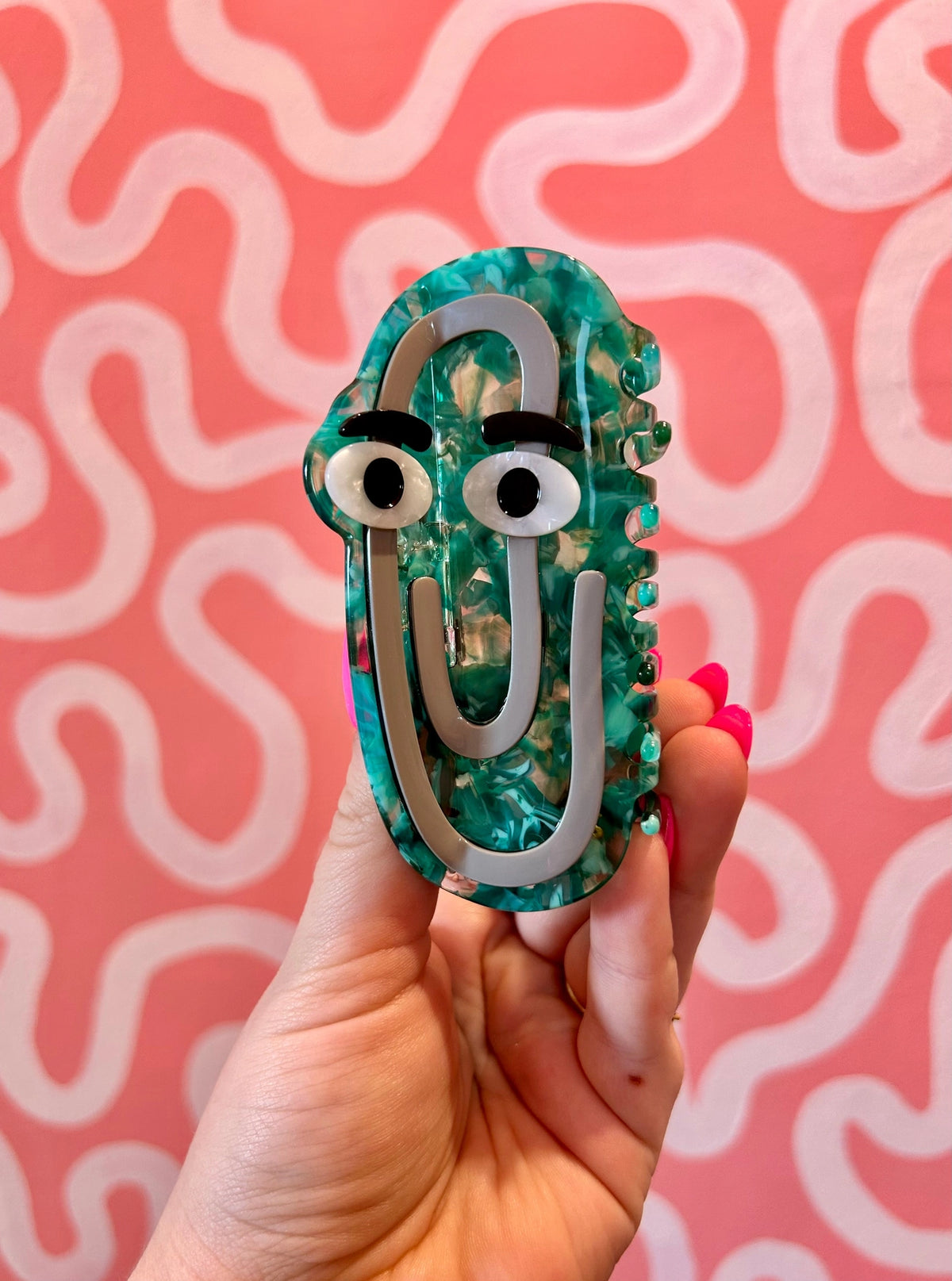 The Peach Fuzz - Hair Claw Clips