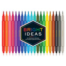 Bright Ideas Double-Ended Colored Brush Pens