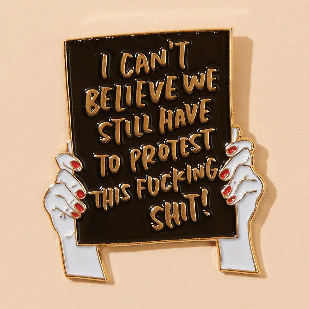 And Here We Are - Enamel Pin