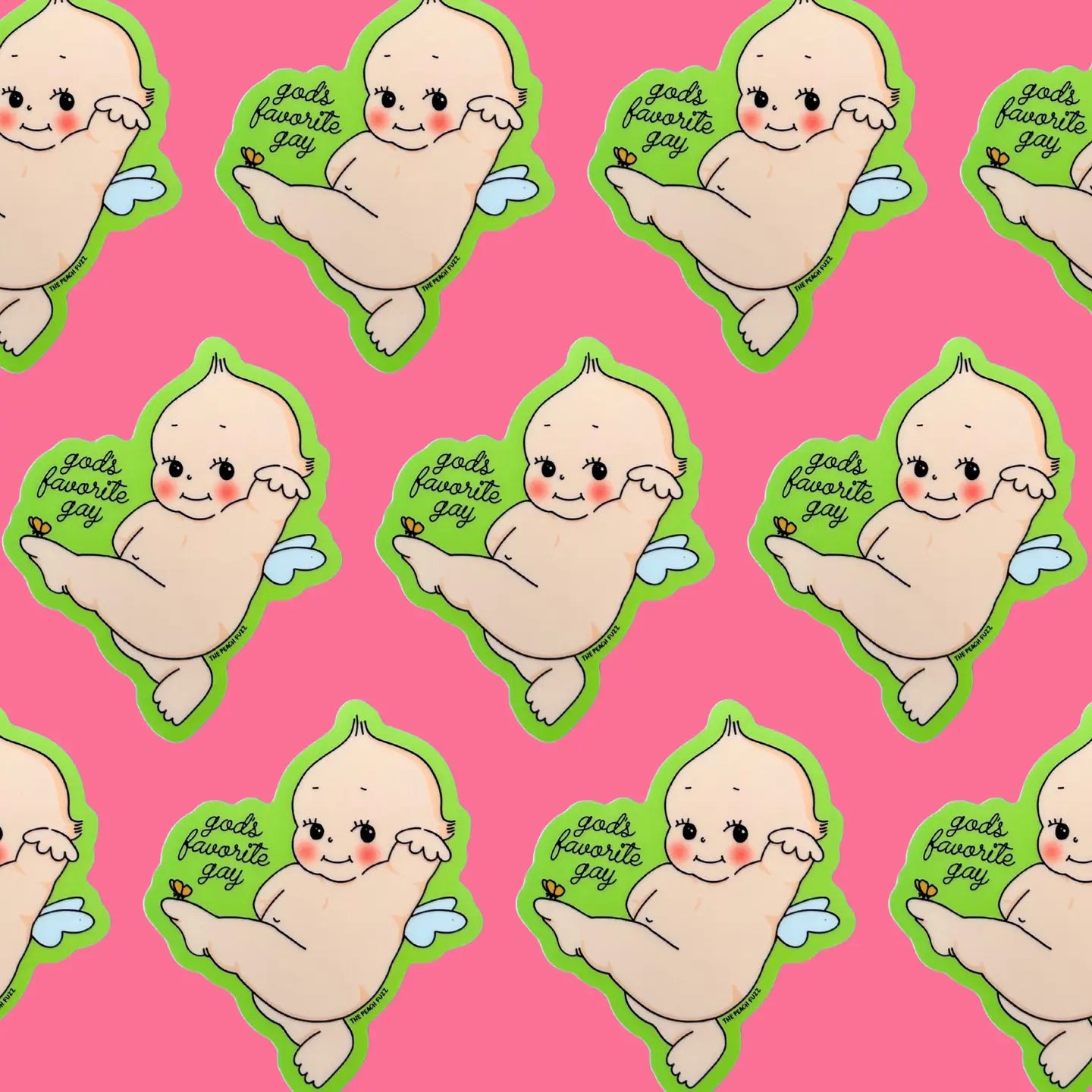 The Peach Fuzz - Stickers