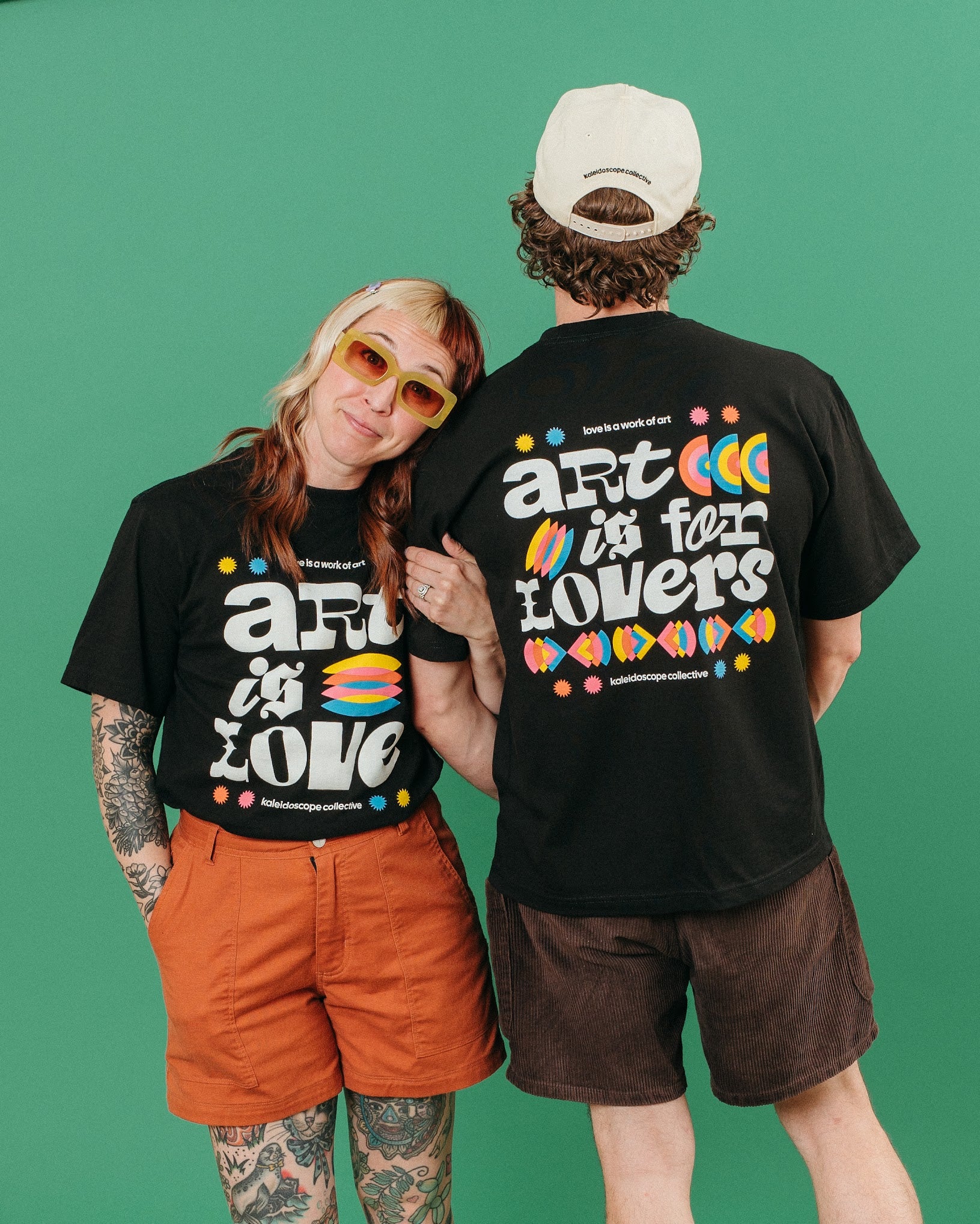Merch Drop - Art is For Lovers: Black T-Shirt