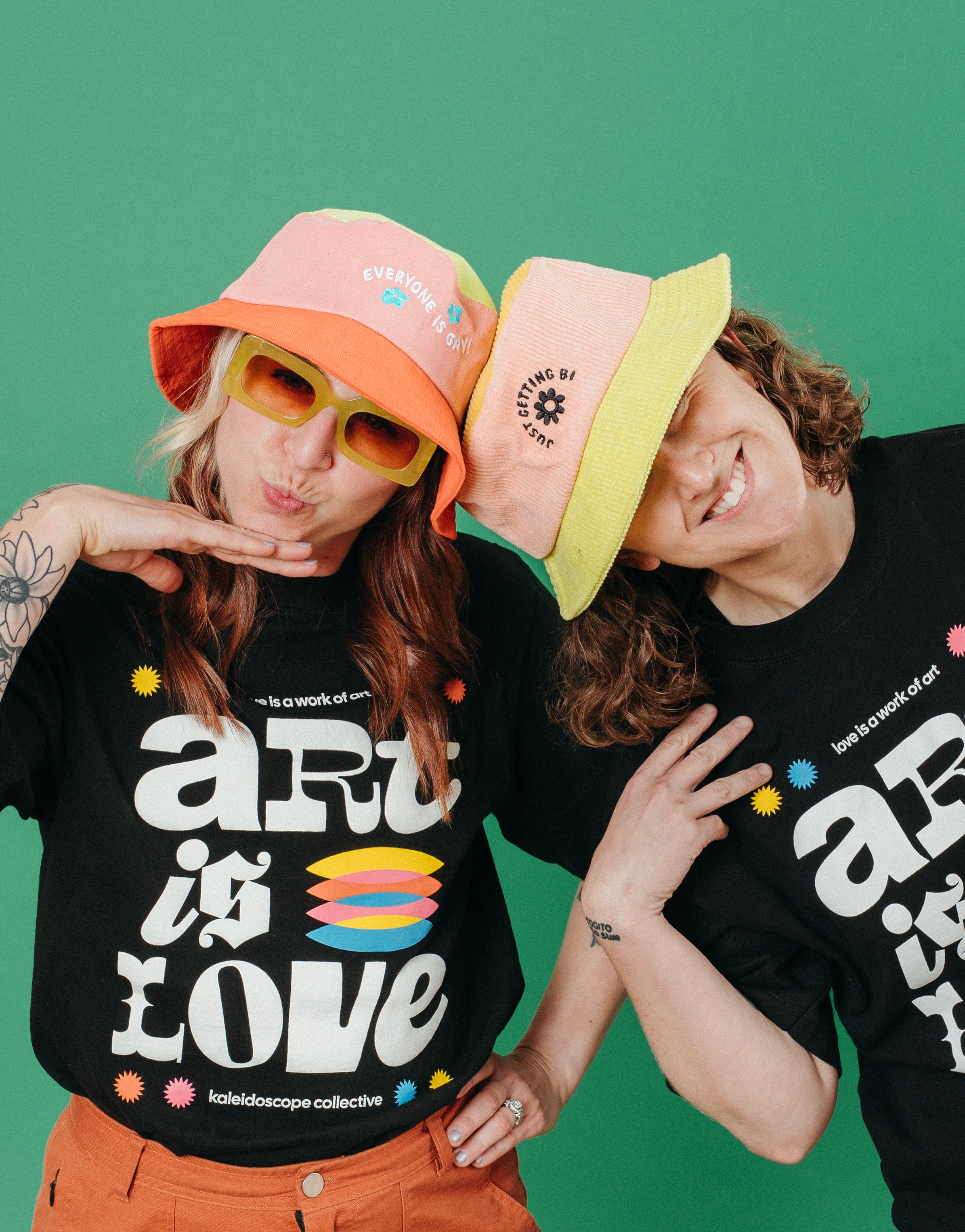 The Peach Fuzz - Bucket Hats: Everyone is Gay