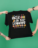Merch Drop - Art is For Lovers: Black T-Shirt