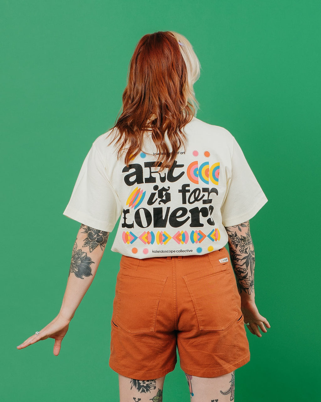 Merch Drop - Art is For Lovers: White T-Shirt