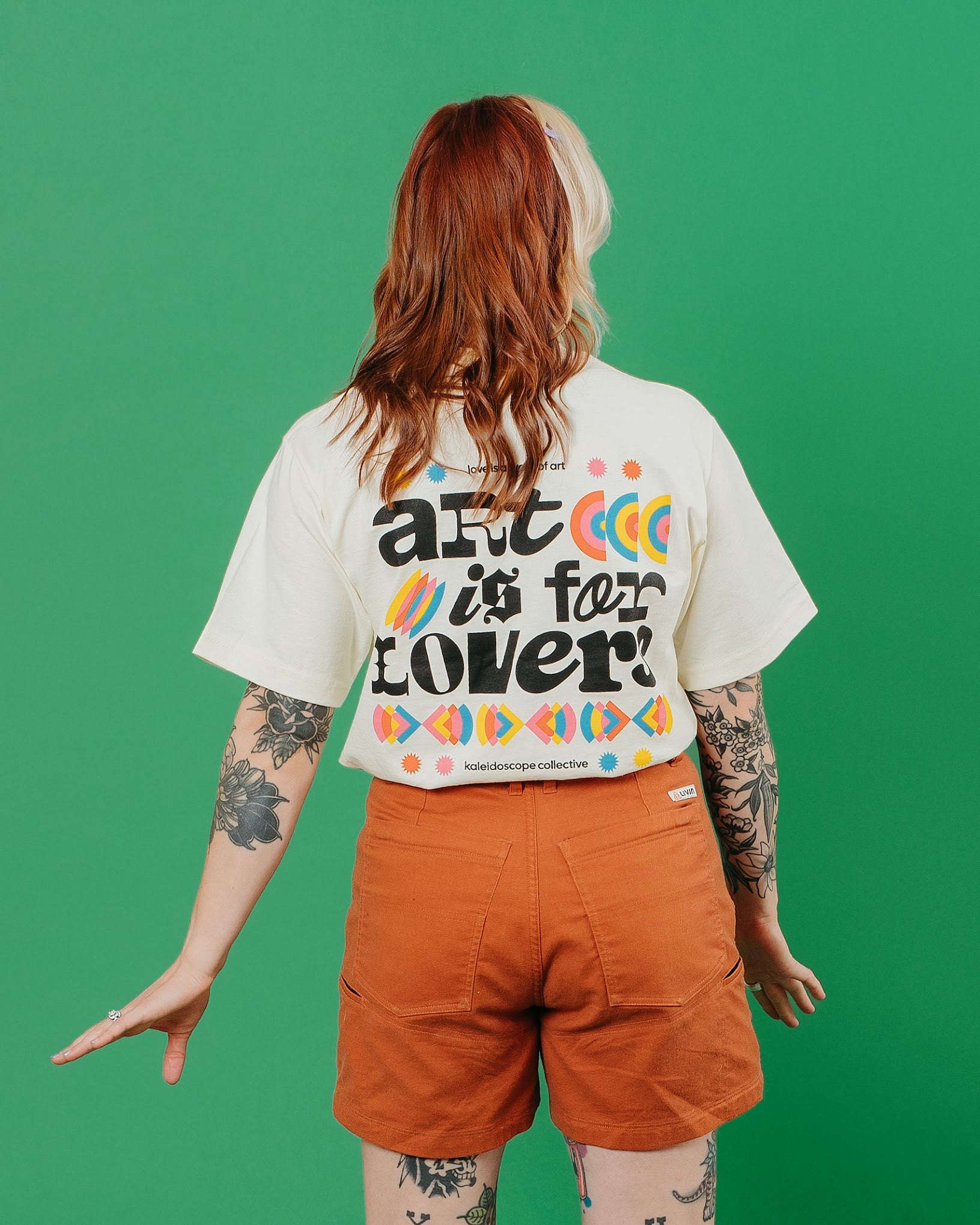 Merch Drop - Art is For Lovers: White T-Shirt