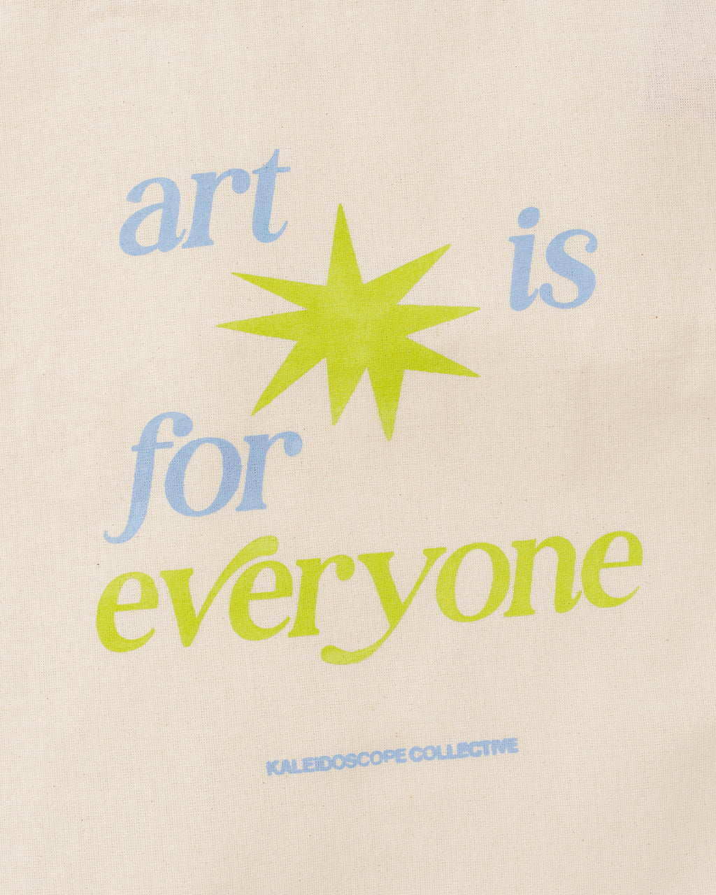 Merch - Art is For Everyone Kaleidoscope Reusable Tote Bag