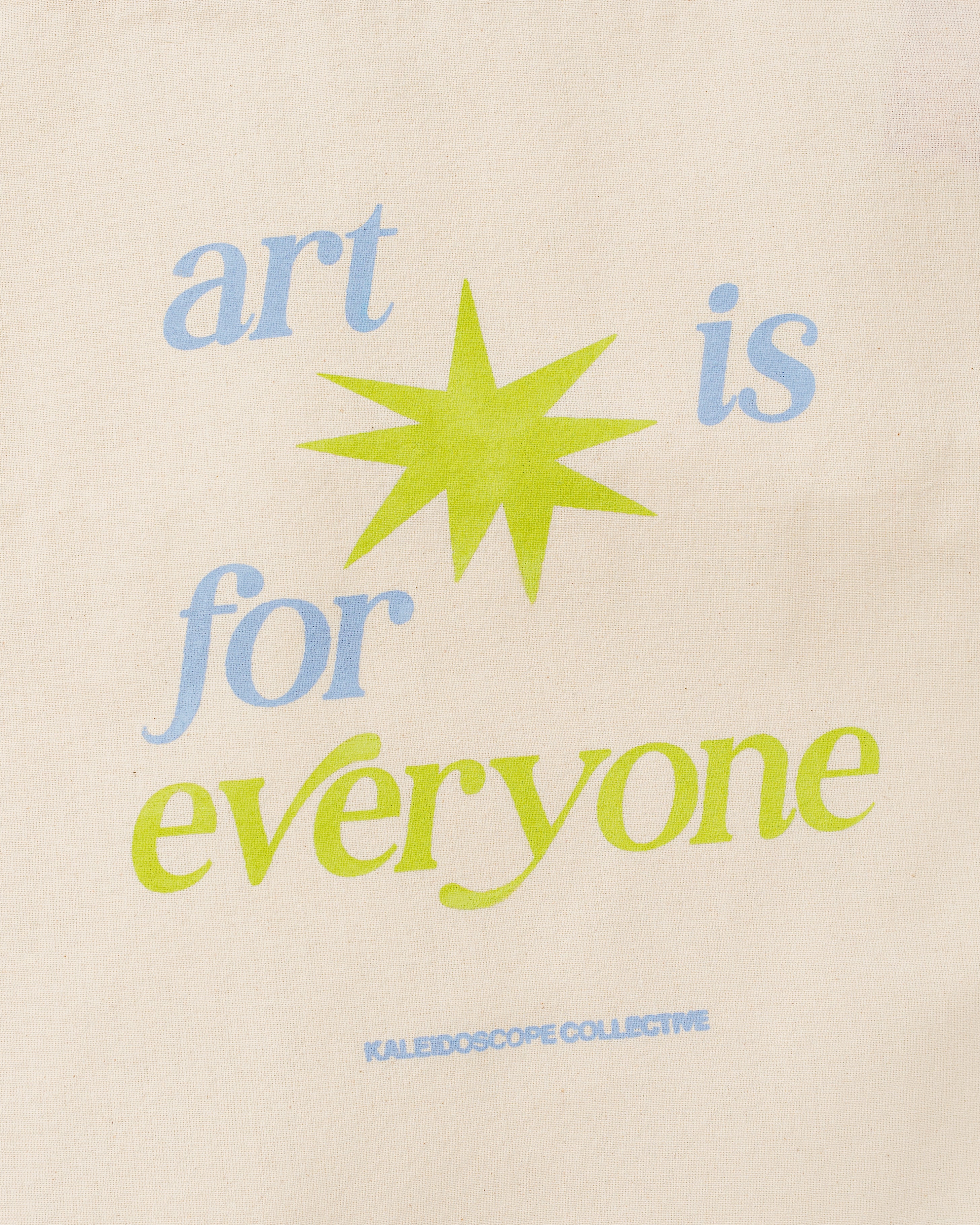 Merch - Art is For Everyone Kaleidoscope Reusable Tote Bag