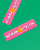 Merch Drop - Art Is For Everyone Vehicle Magnet