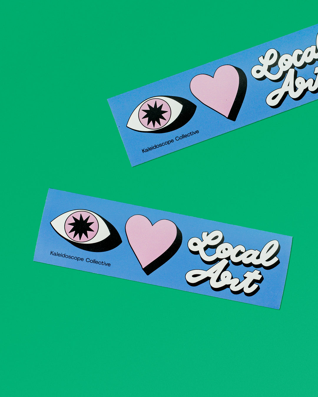 Merch Drop - Eye Heart Local Art Vehicle Magnet