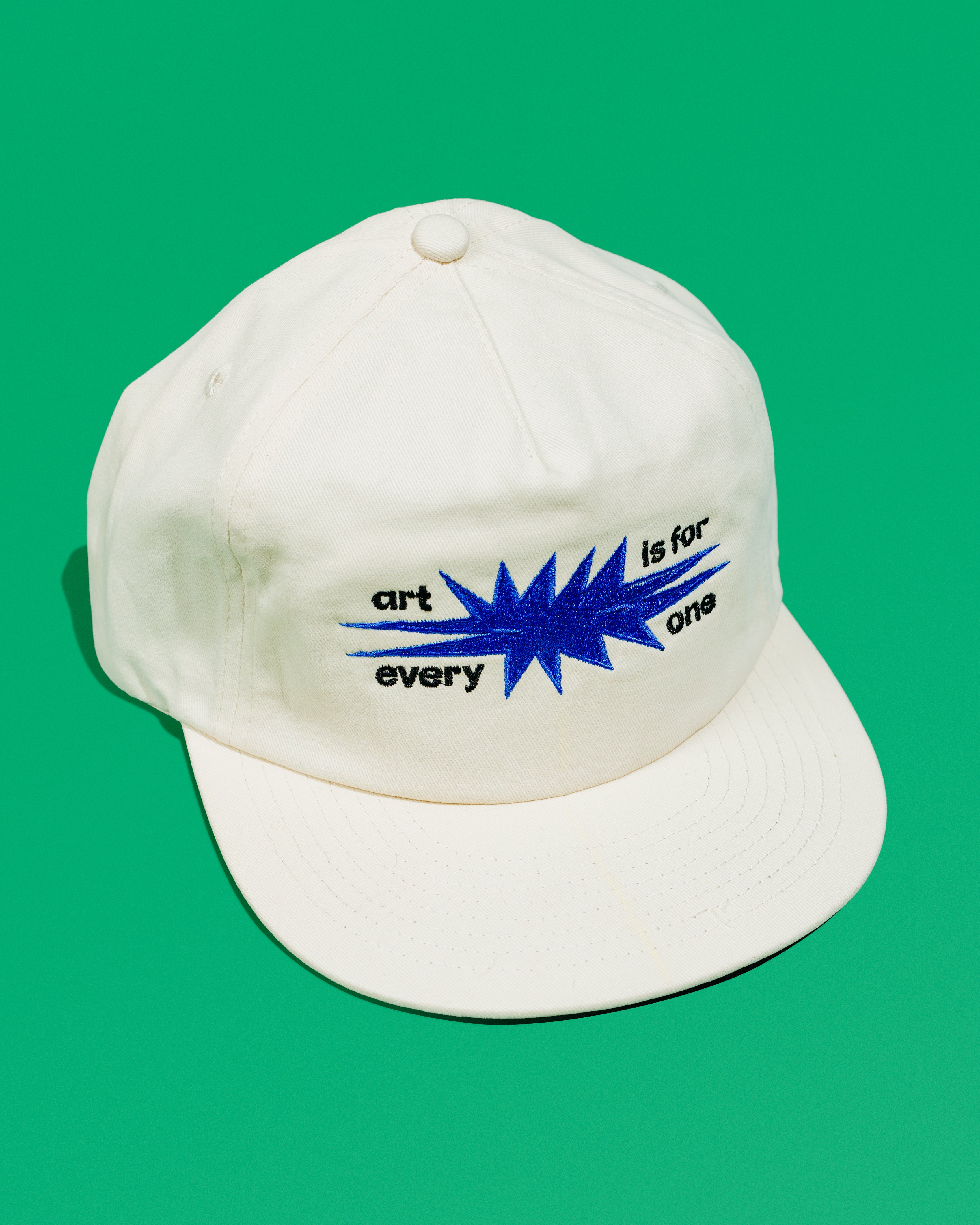 Merch Drop - Art is for Everyone: Eggshell Hat