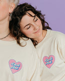 Merch Drop - Eye Heart Local Art Tee: Pink + Blue