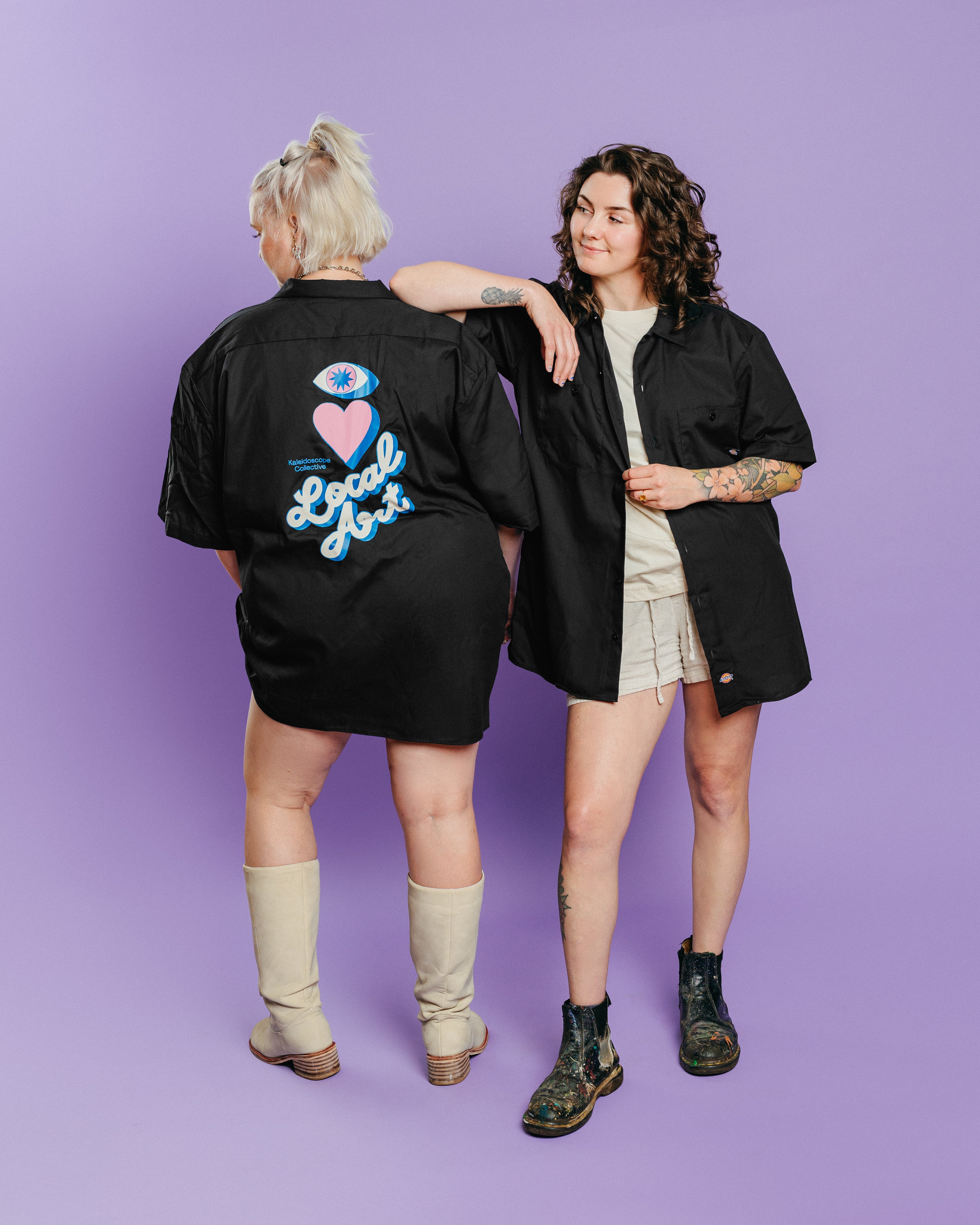 Merch Drop - Support Local Artists: Dickies Work Shirt