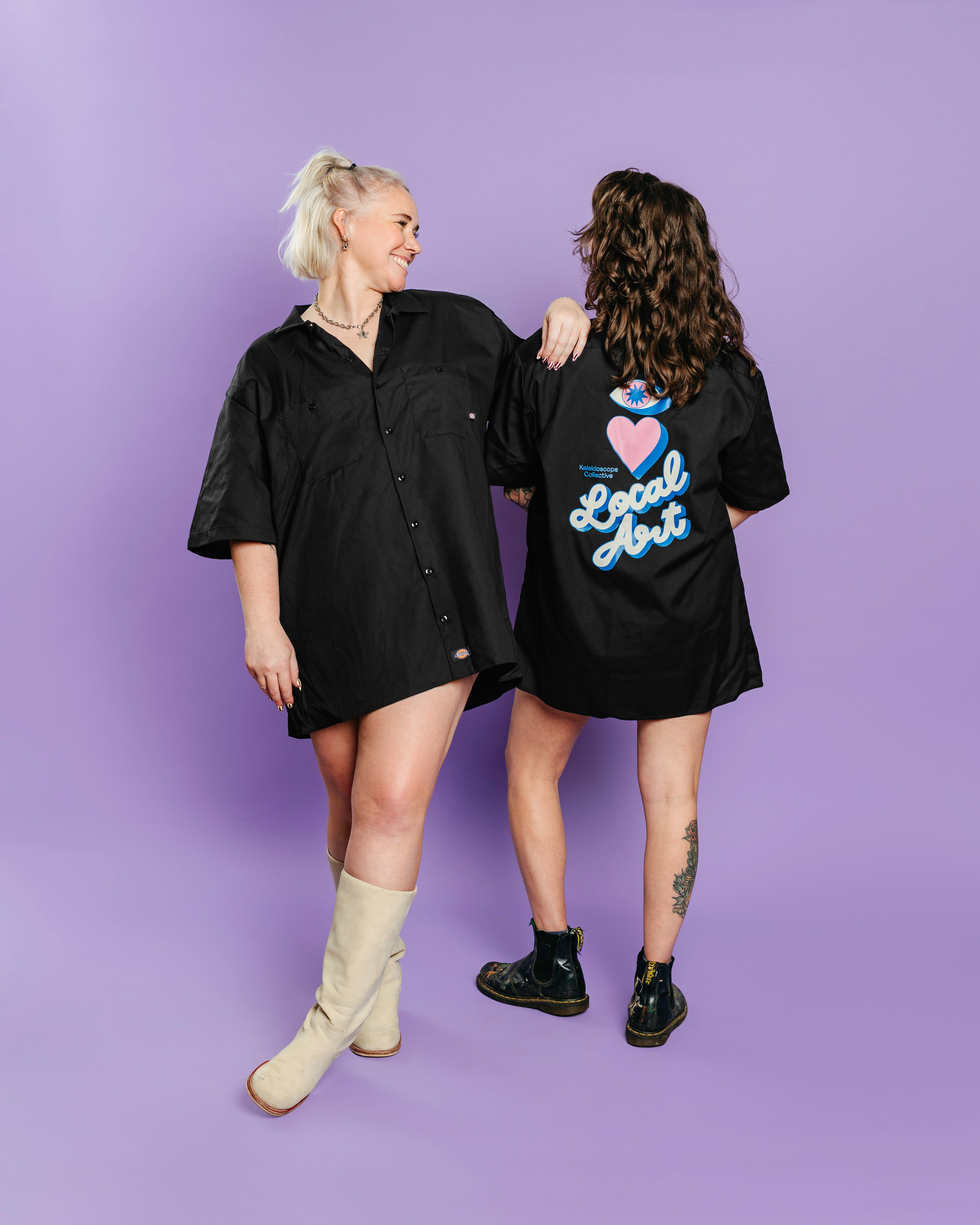 Merch Drop - Support Local Artists: Dickies Work Shirt