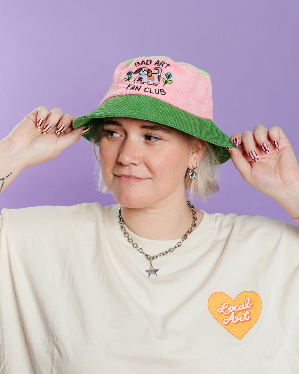 The Peach Fuzz - Bucket Hats: Bad Art Fan Club