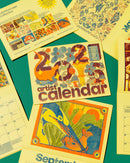 2026 Kaleidoscope Collective Artist Calendar — Limited Edition Risograph Release