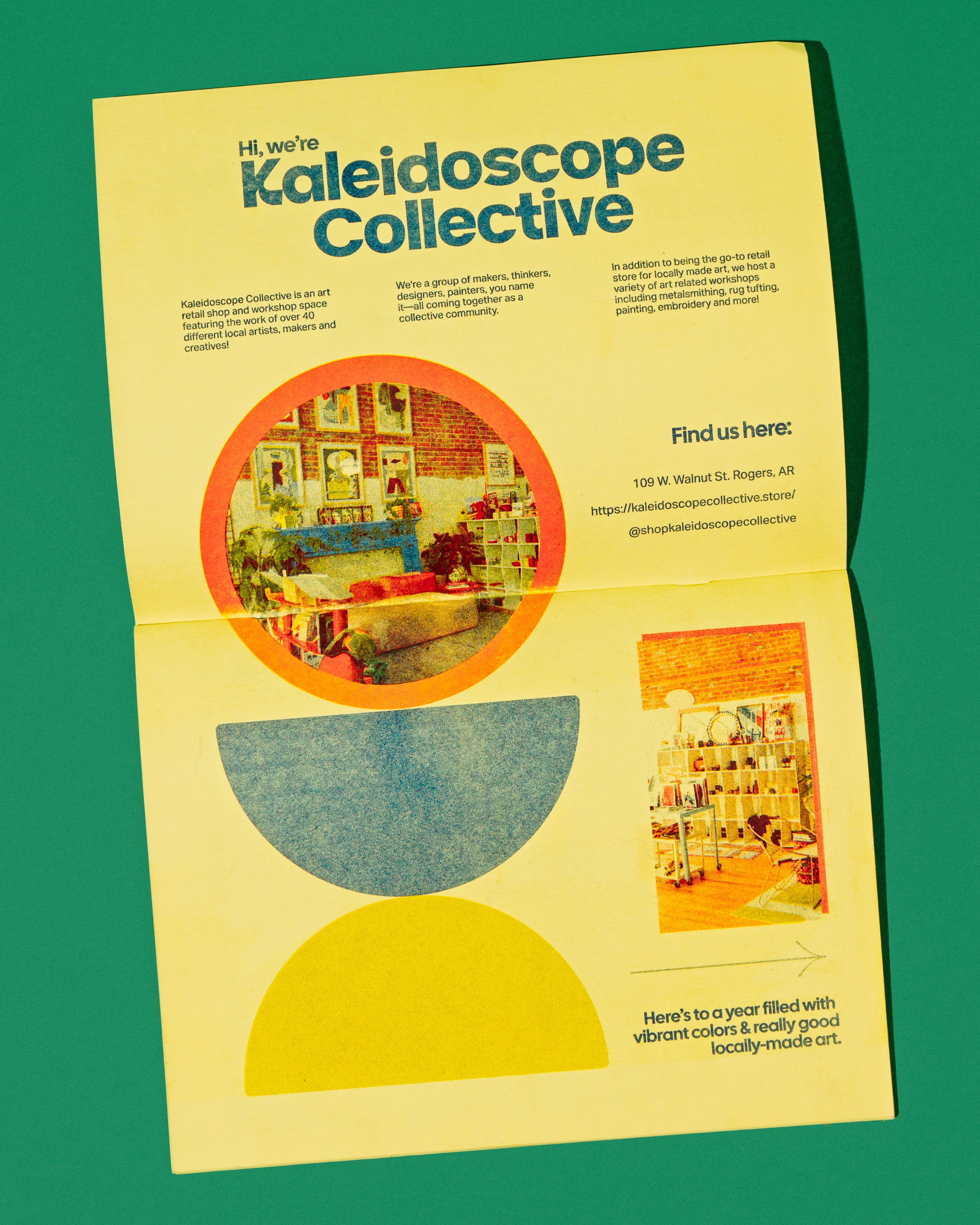 2026 Kaleidoscope Collective Artist Calendar — Limited Edition Risograph Release