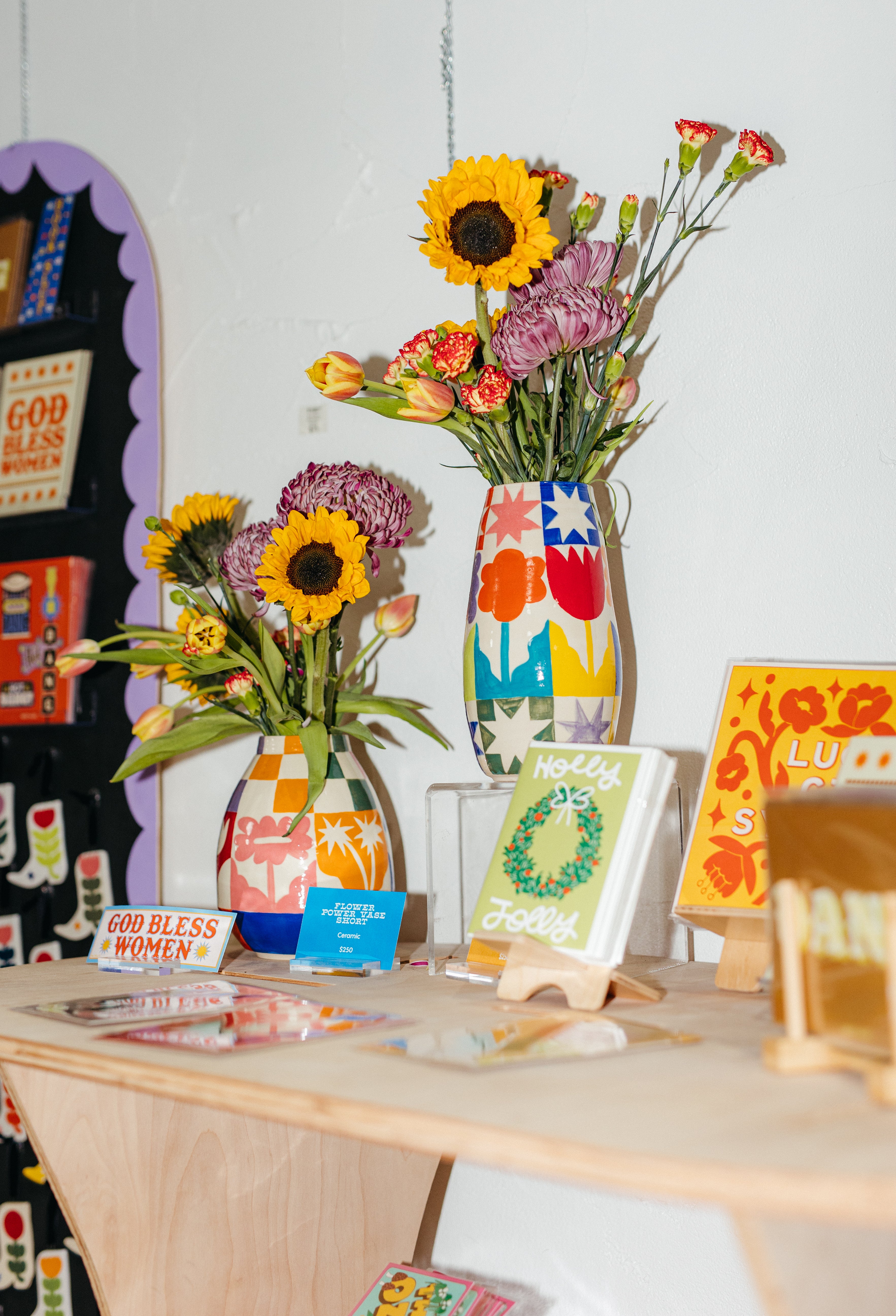 West Hand - * Flower Power Vase - Tall