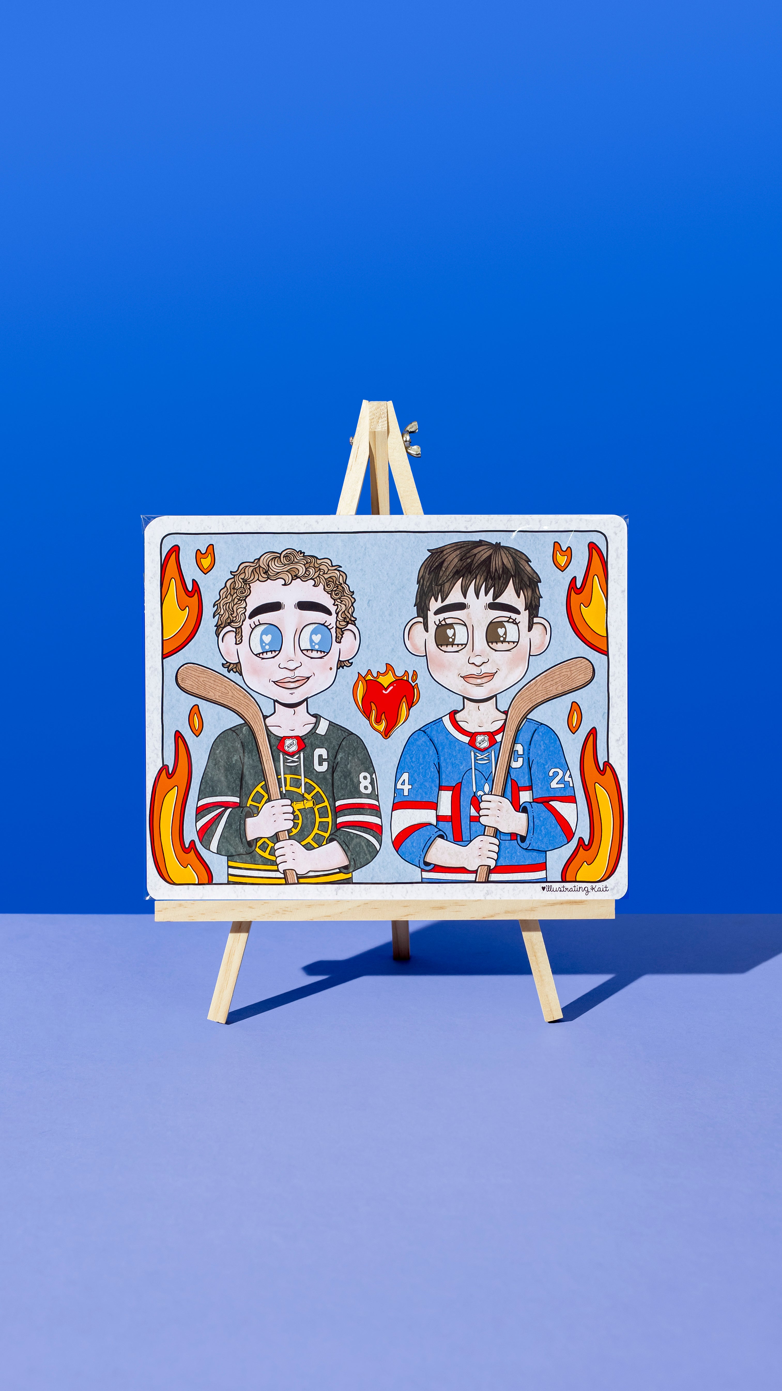 Illustrating Kait - 8x10 Prints