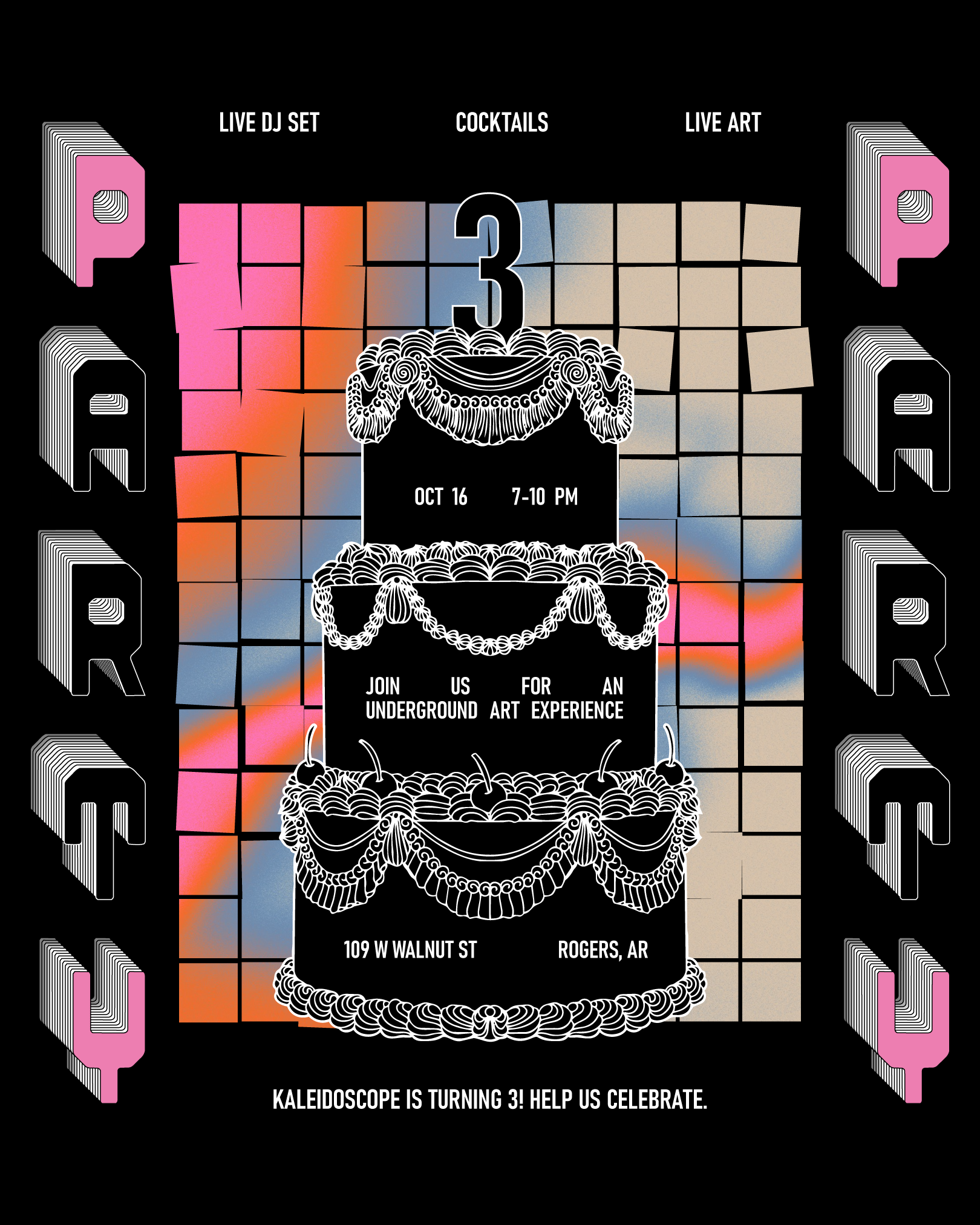Kaleidoscope Collective 3rd Birthday Party