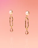 Tribe + Temple - Boho Chic Oval Hoops