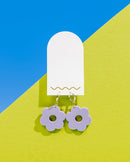 Squiggle Cutters -  * Acrylic Daisy Earrings