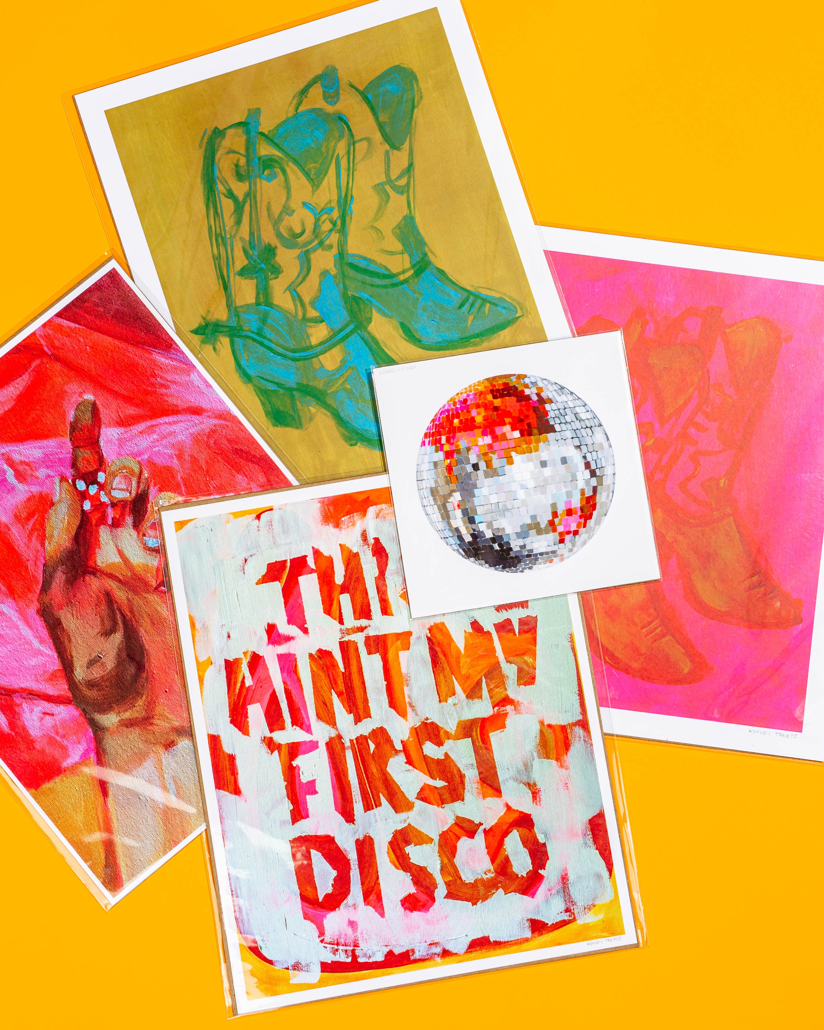 Ashley Treece - First Disco Print