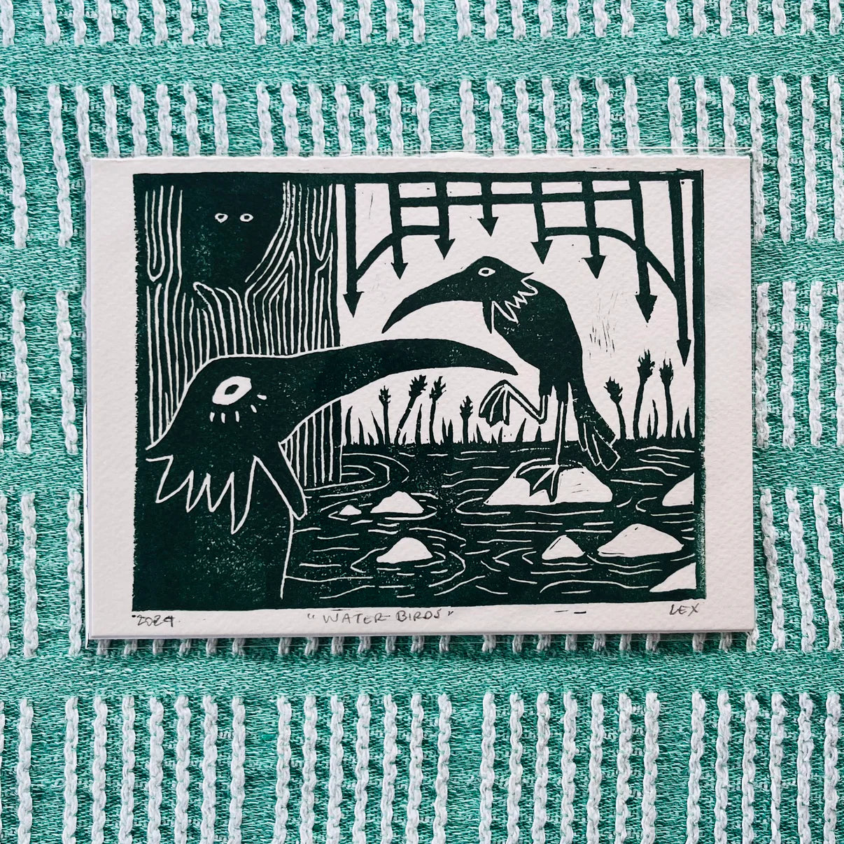 Wig Dog Press - * Water Birds Print