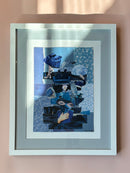 Artsy Gala - * Dia Azul - Framed