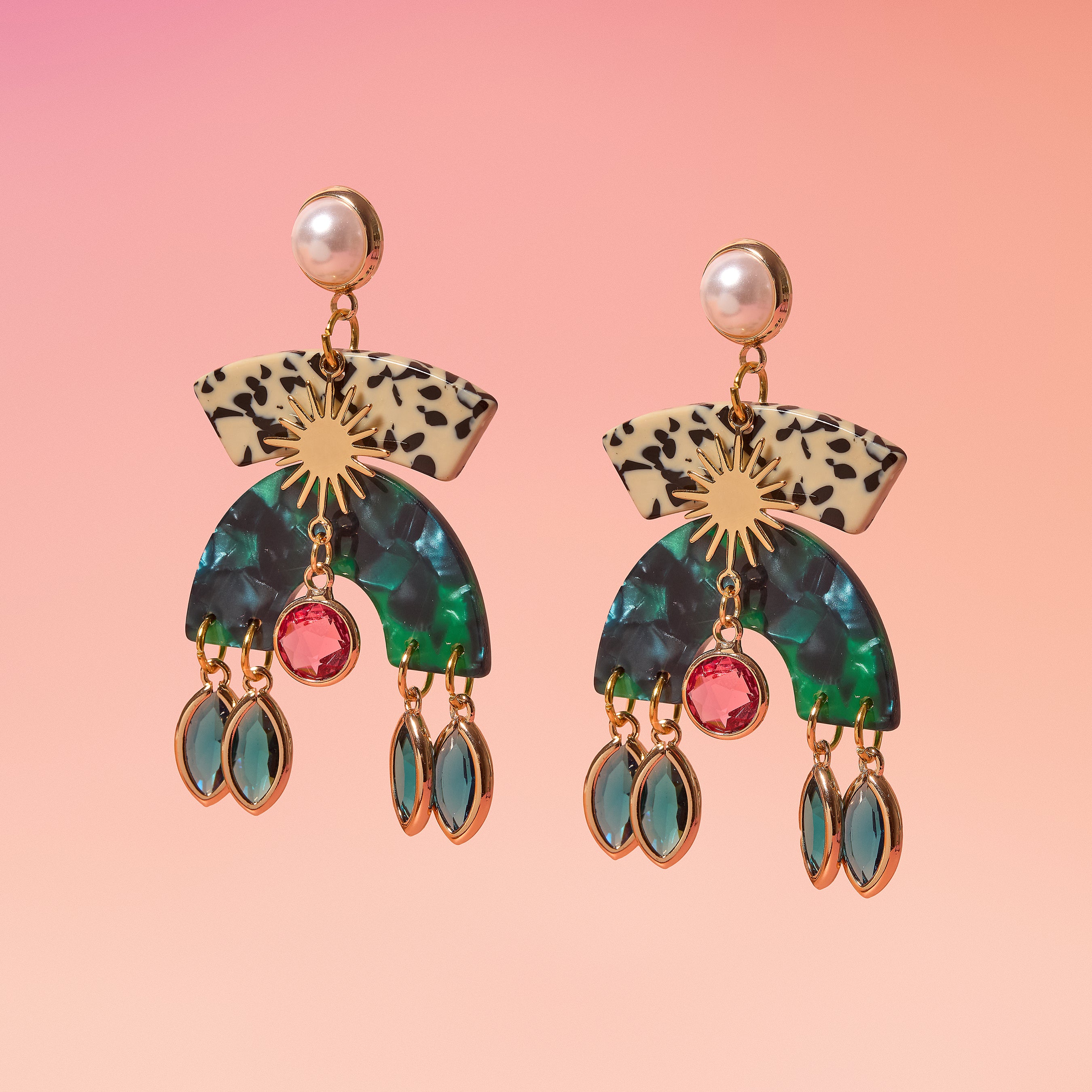 Tribe + Temple - *Franci Resin Earrings