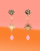 Tribe + Temple - Glam on Edge Dangle Earrings