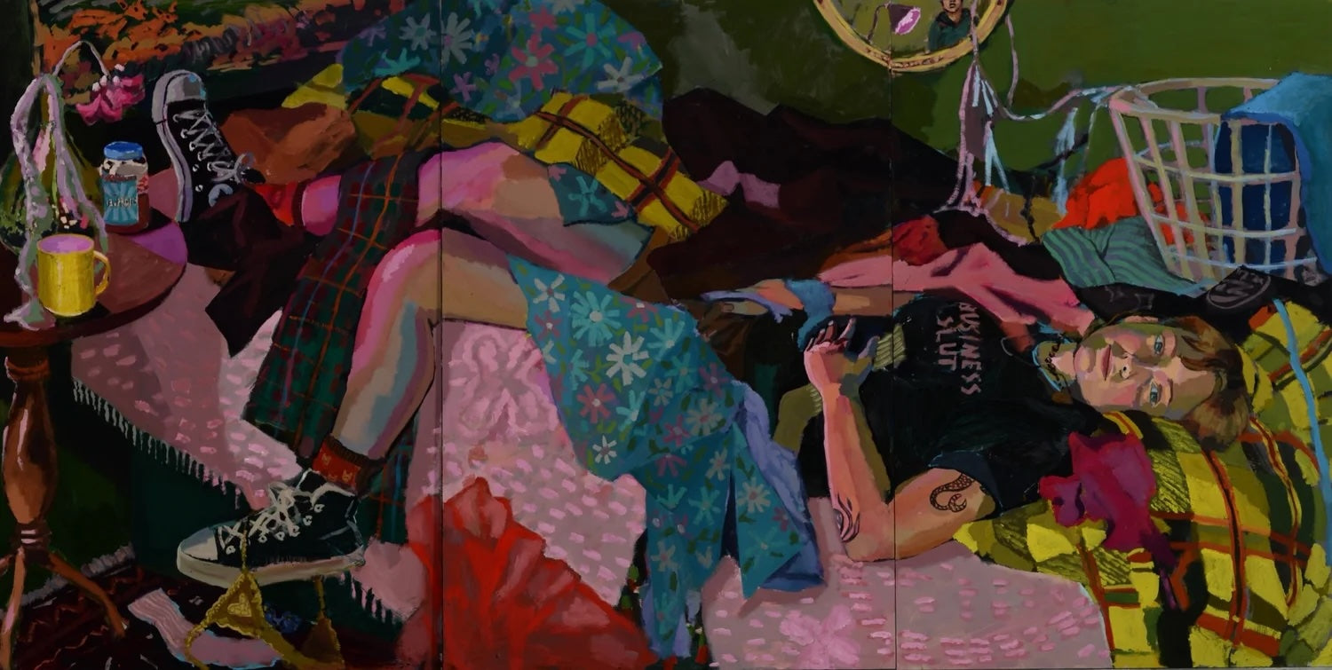 Greta Kresse - * “Laundry Day” Painting
