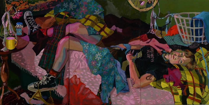 Greta Kresse - * “Laundry Day” Painting