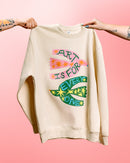 Merch Winter Drop 002 -  Cream Art is for Everyone Sweatshirt
