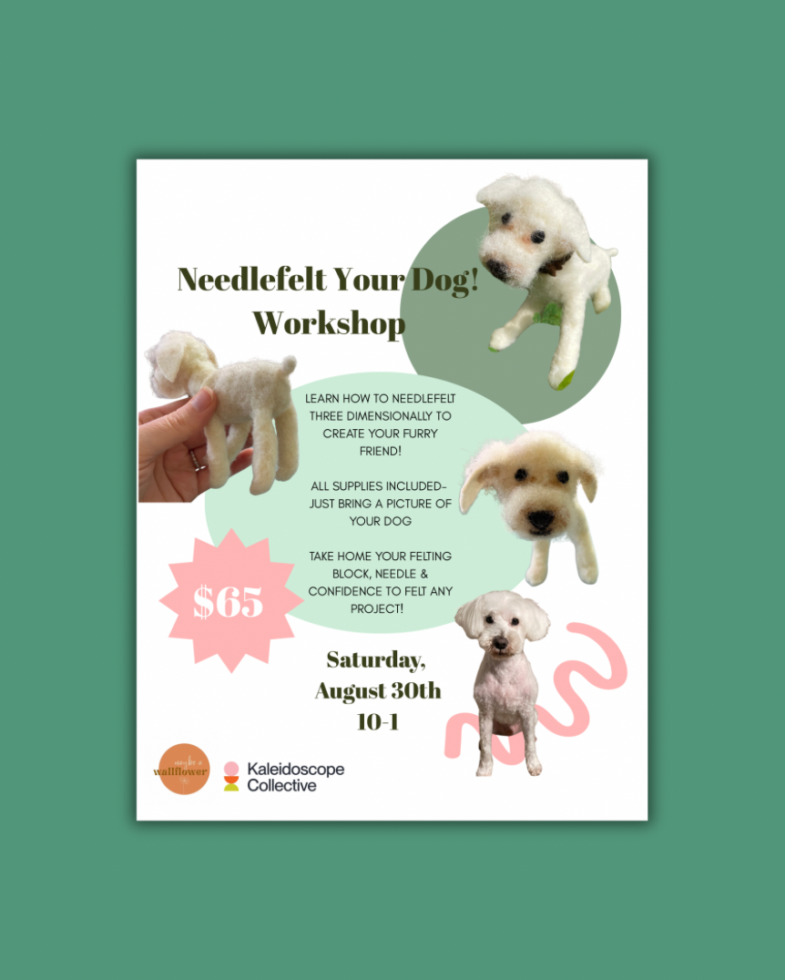 Needle-Felting Your Dog Workshop
