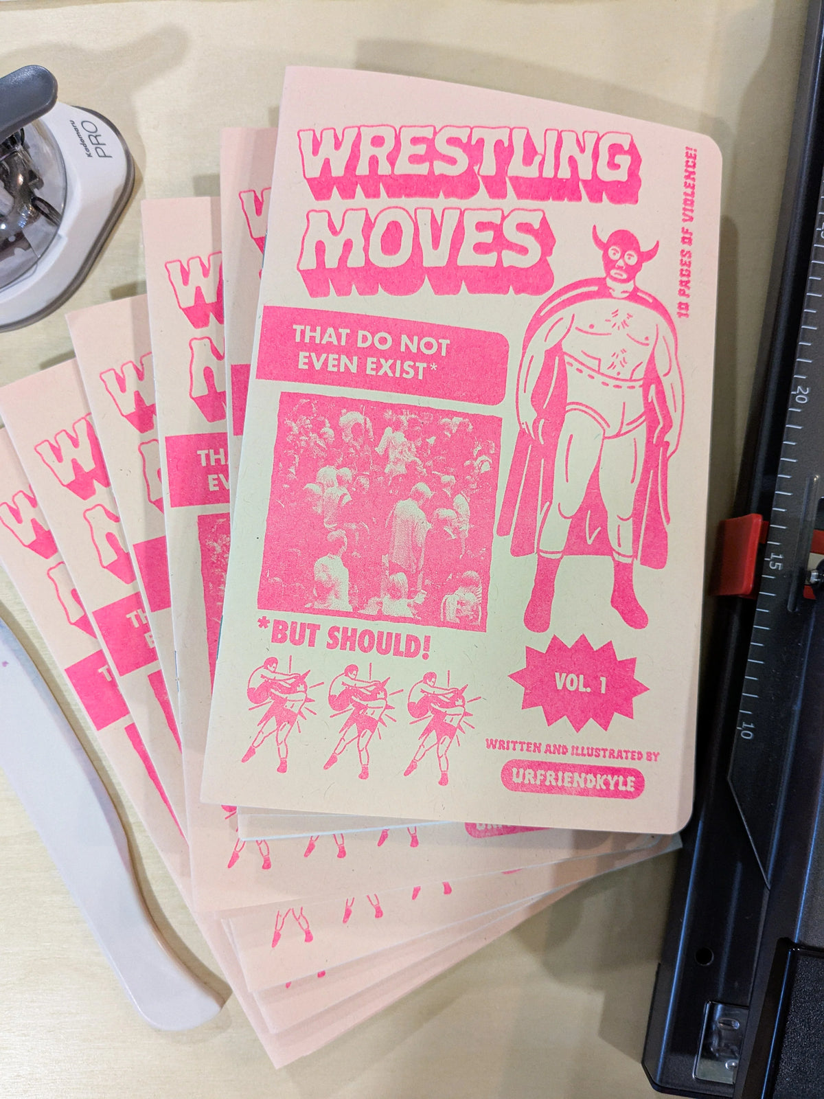 Mook -  Wrestling Moves Zine