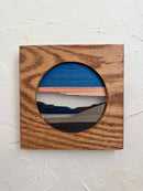 Claire Pongonis Studio - * "Cool Morning" Thread Painting