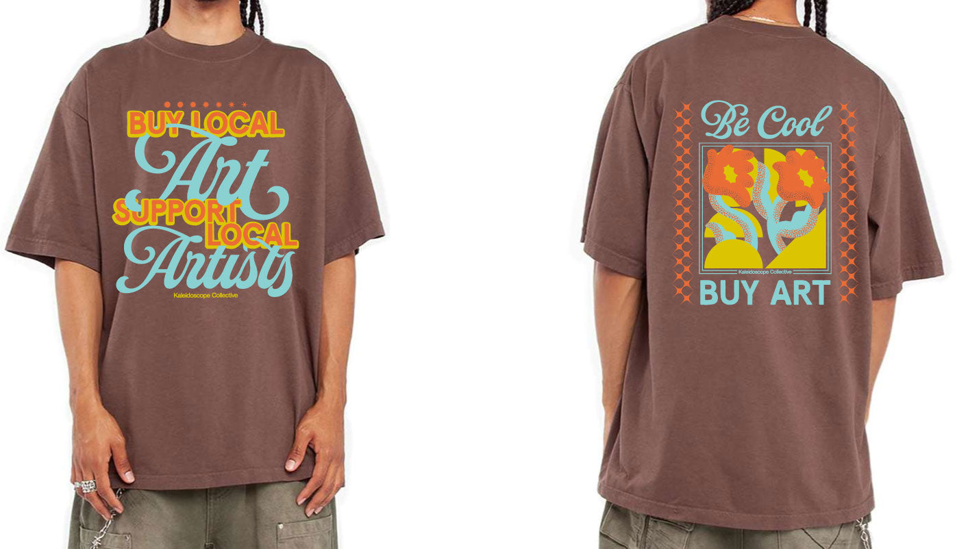 Merch Winter Drop 001 -  Mocha: Buy Local, Support Local Shirt