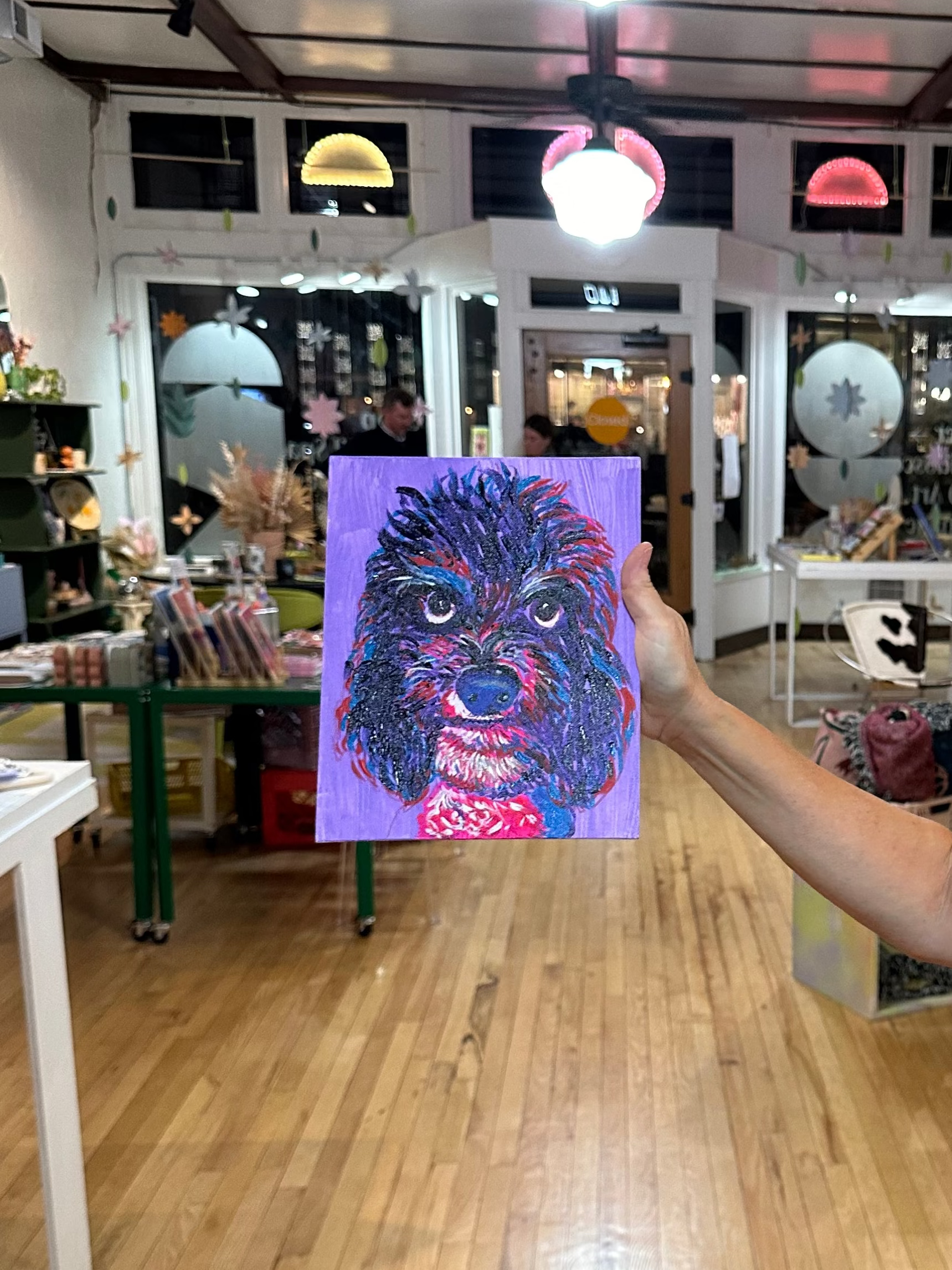 Pet Portrait Painting Workshop with Kira of Badgirlclubart
